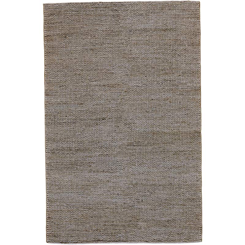 Lorne Hand Woven Transitional Area Rug - 8' x 10' - Smoke Gray