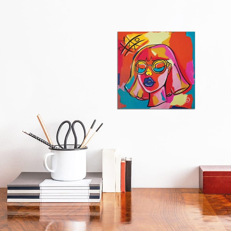 iCanvas "Summer" by Pinklomein Canvas Print - 12x12x0.75