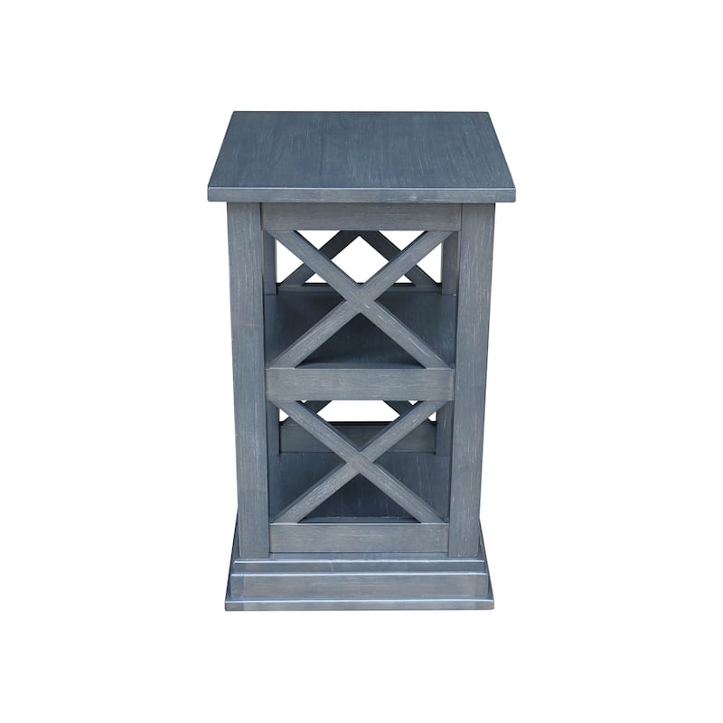 Hampton Solid Hardwood Accent Side Table