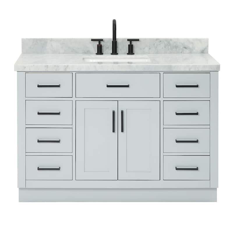 Ariel T049SCWRVO Hepburn 49" Free Standing Single Basin Vanity Set