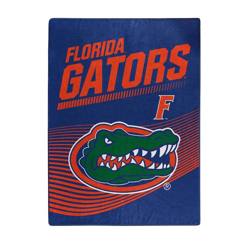 NCAA Florida Gators 60" x 80" Raschel Throw Blanket