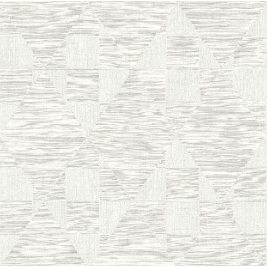 Advantage Wegener Champagne Geometric Wallpaper