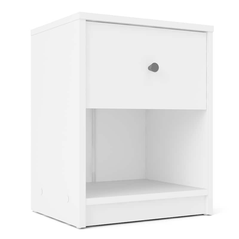 Porch & Den Zoe 1-drawer Nightstand - White
