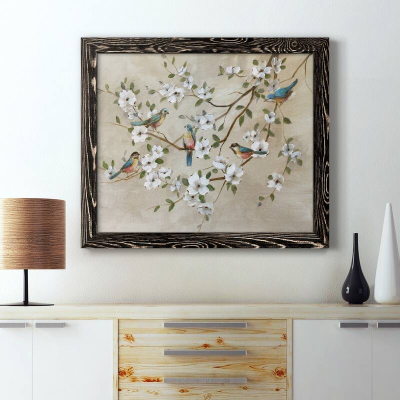 Birds of a Feather-Premium Framed Canvas - Ready to Hang
