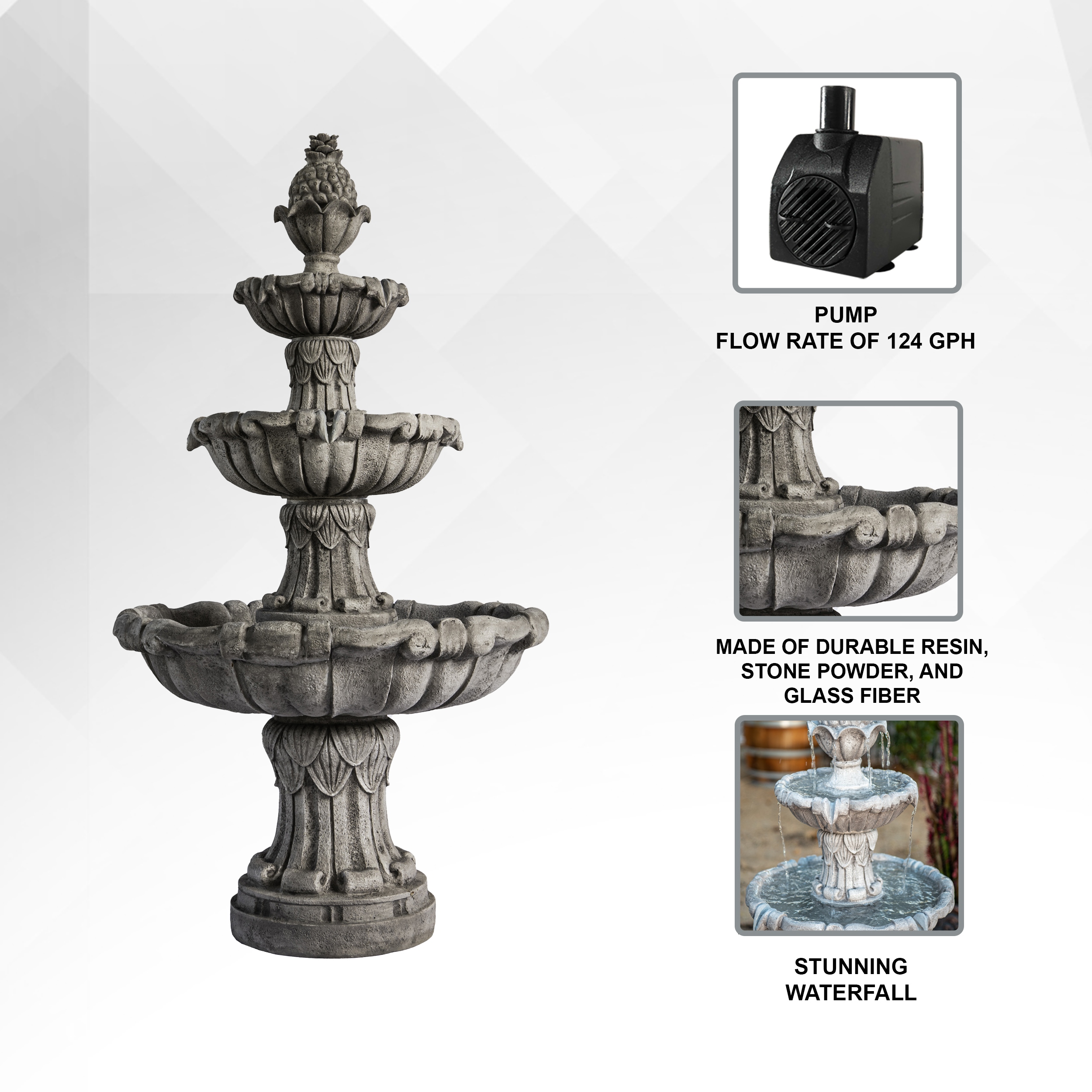 Fontaine 3個 & Fortunes XBrand 58.3