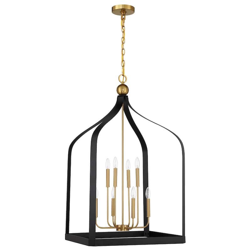 Savoy House 7-7800-8 Sheffield 8 Light 24" Wide Taper Candle Pendant