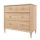 preview thumbnail 6 of 32, Charlotte/Scallop 4 Drawer Dresser