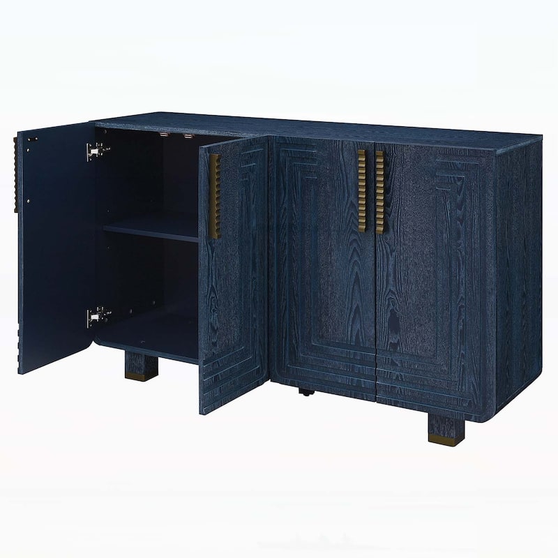 Retro Buffet Cabinet with Adjustable Shelves,for Dining,Kitchen,and Living Room