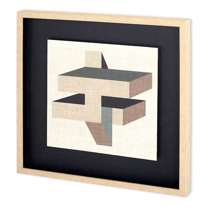 Geometric Perspective II Framed Art Print