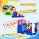 preview thumbnail 7 of 16, Outsunny Kids Bounce Castle House Inflatable Trampoline Water Slide Pool Climbing Wall 5 in 1 with Inflator for Kids Age 3-8