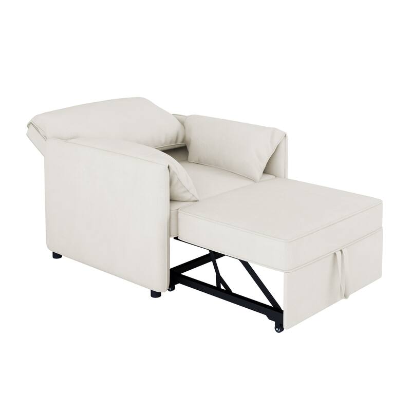 Pull-out Sofa Bed, 3-in-1 Convertible Sleeper