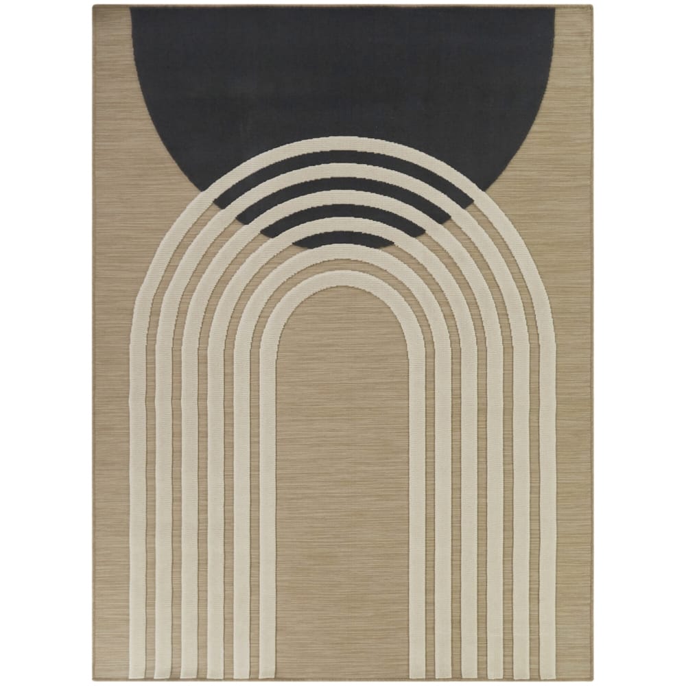 Campion Modern Geometric Indoor/Outdoor Area Rug