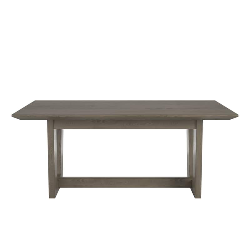 Harstad 72" Wood Finish Rectangular Dining Table by iNSPIRE Q Modern