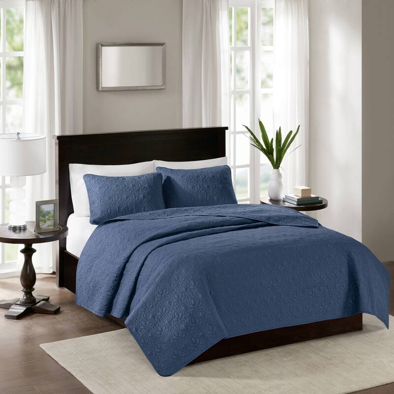 Madison Park Mansfield Reversible Quilt Set