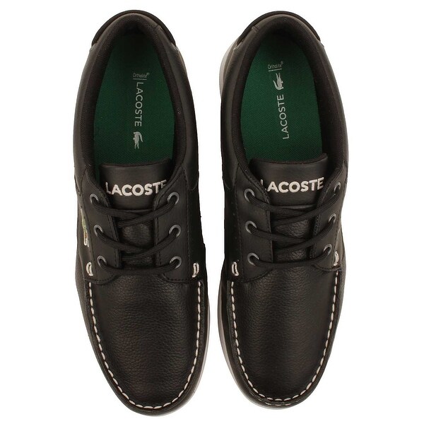 lacoste mens boat shoes