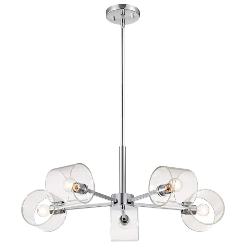 Nuvo Lighting 60/8075 Marlowe 5 Light 28" Wide Chandelier