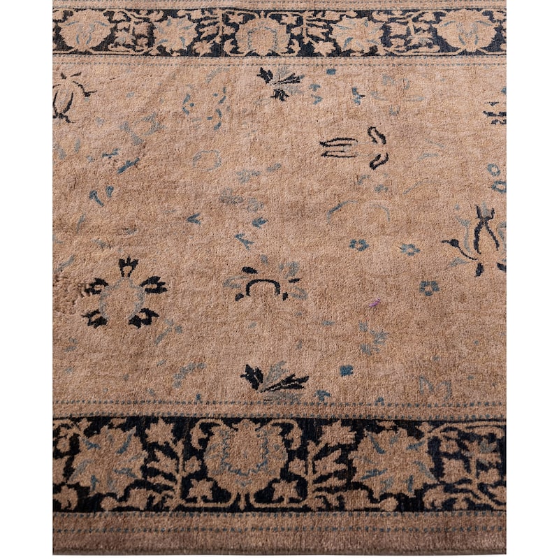 Overdyed One-of-a-Kind Hand-Knotted Area Rug - Brown - 3' 1" x 5' 1"