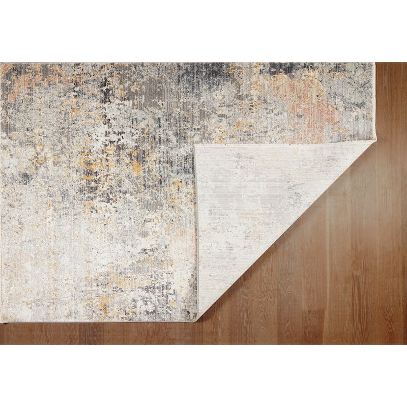 Terra by Obeetee Umbria Abstract Multi Rug