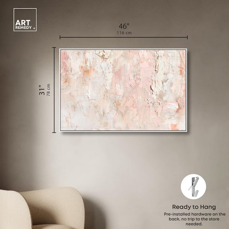 Impasto Layers Canvas by Art Remedy