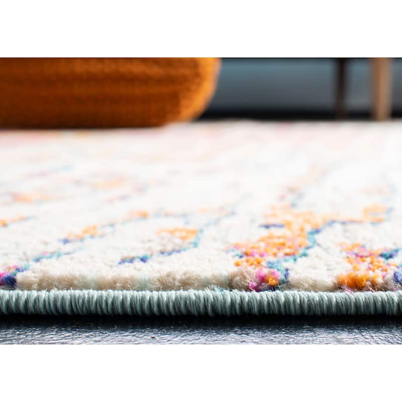 SAFAVIEH Madison Erlinda Vintage Boho Abstract Rug