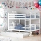 preview thumbnail 27 of 35, Full over Full Bunk Bed with Twin Size Trundle and Ladder