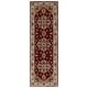 preview thumbnail 23 of 32, SAFAVIEH Handmade Royalty Shafa Traditional Oriental Wool Rug 2'3" x 7' Runner - Red/Beige - Runner