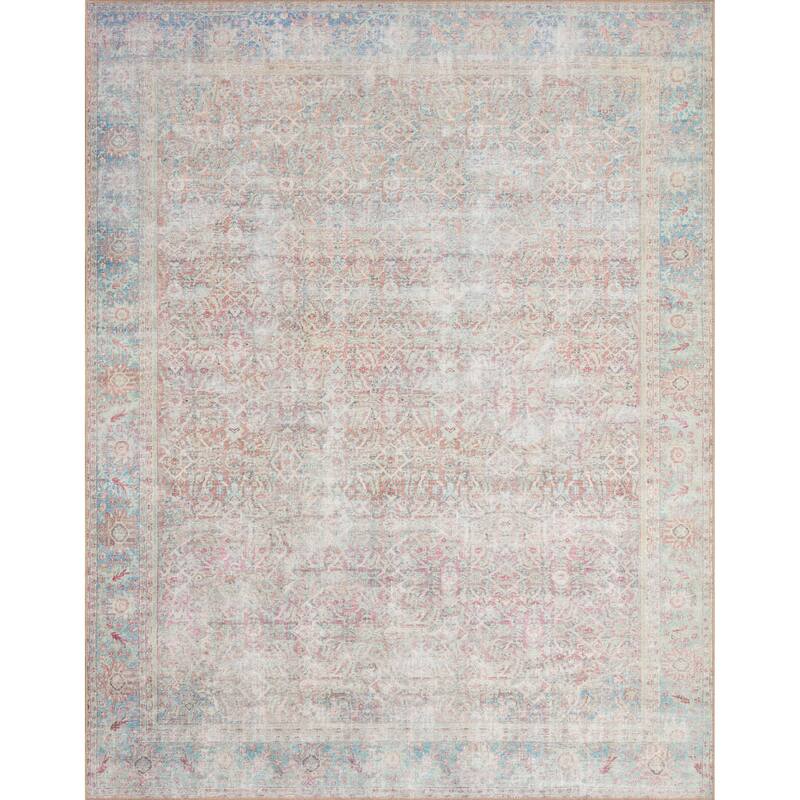 Alexander Home Sophia Printed Shabby Chic Distressed Area Rug
