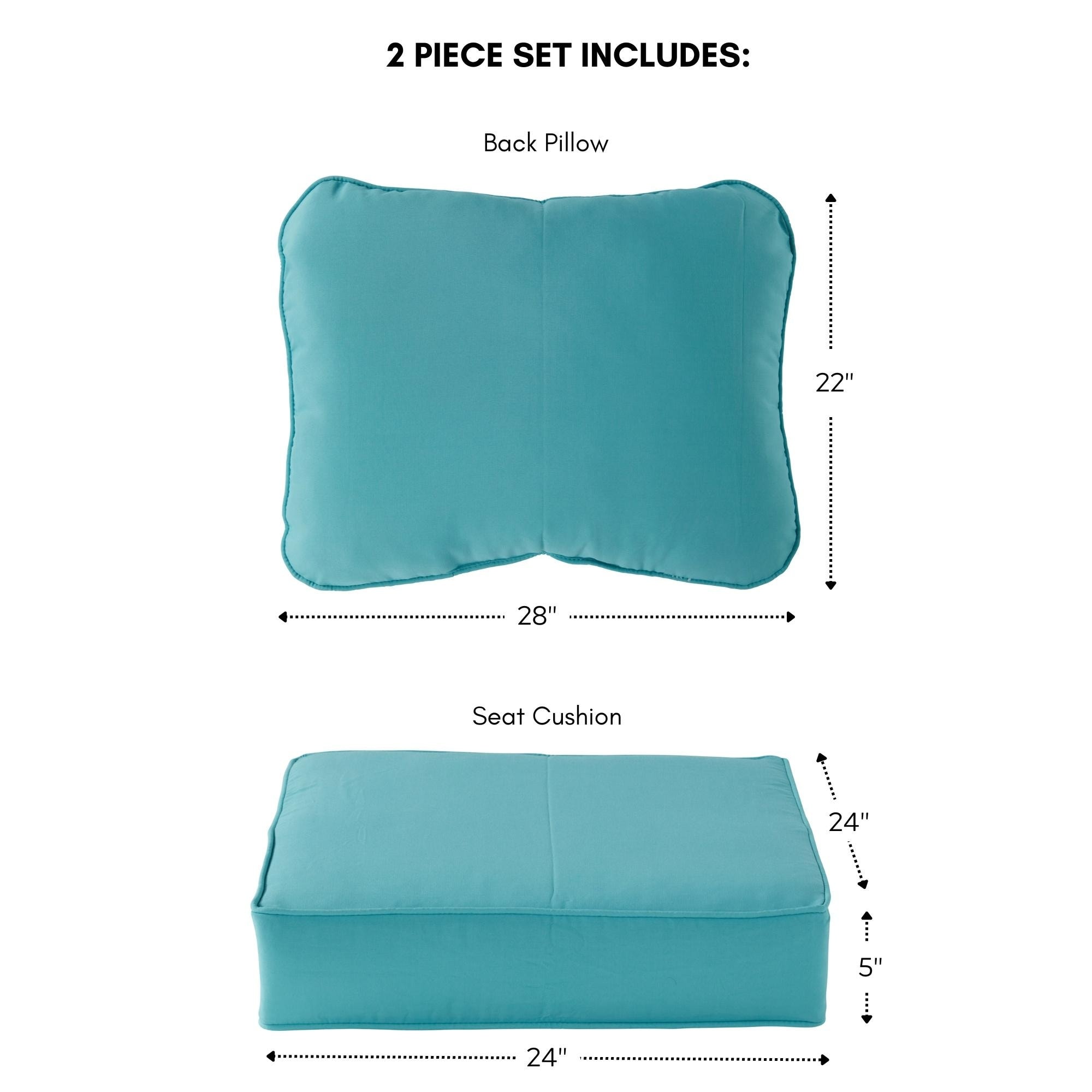 28 deep outdoor cushions clearance