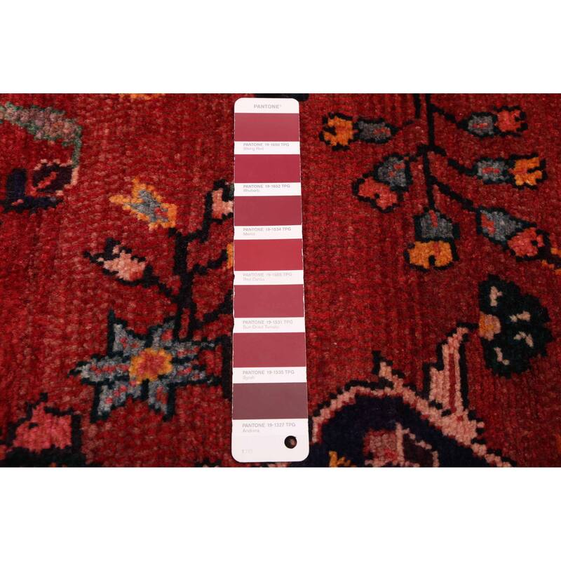 ECARPETGALLERY Hand-knotted Anadol Red Wool Rug - 3'6 x 13'0
