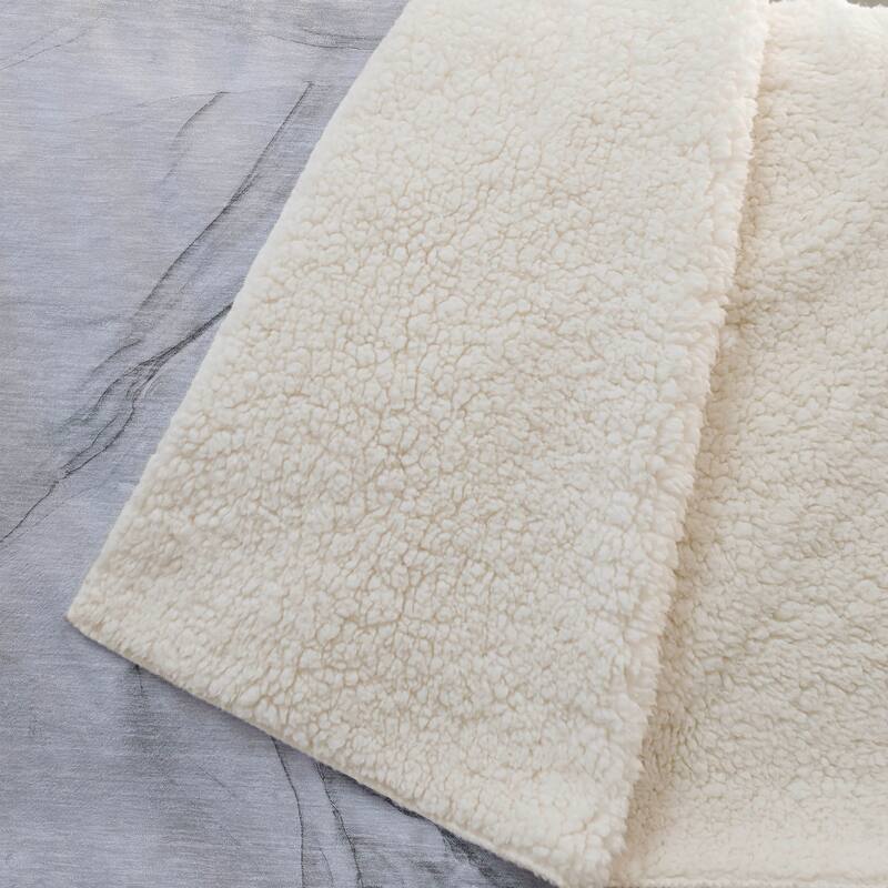 Premium Machine Washable Abstract Contemporary Sherpa Throw Blanket