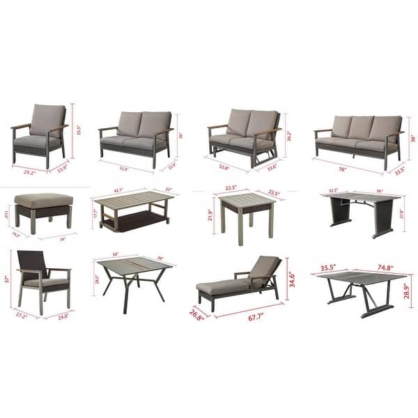 Patio Festival Thermal Transfer 4-Piece Outdoor Dining Set