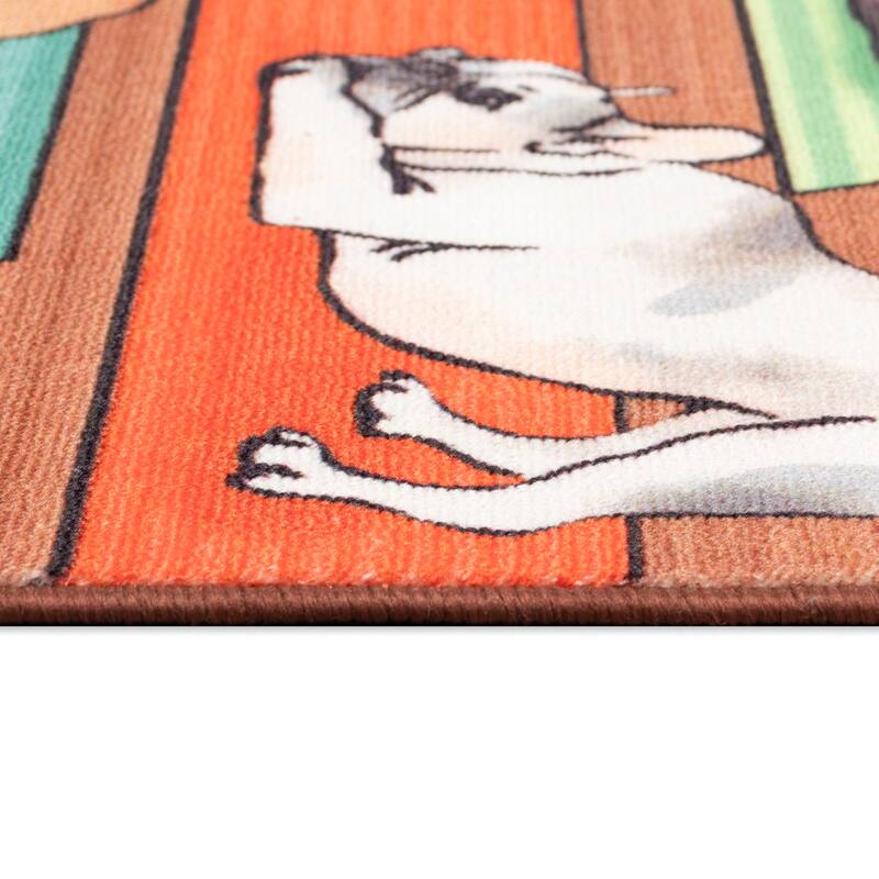 Liora Manne Siena Downward Dogs Indoor Mat