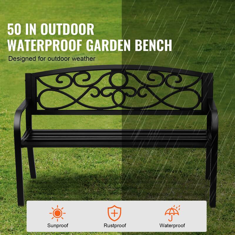 Outdoor Bench Dining Bench Patio Bench for Garden, Park, Yard, Front Porch