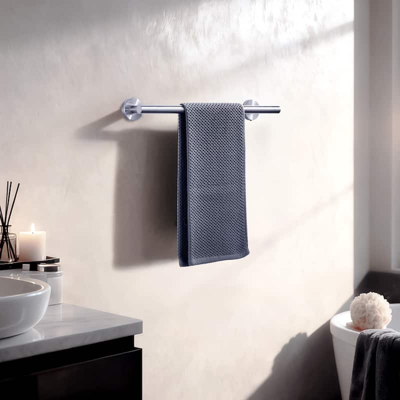 WOWOW Mutiple Length Wall Mounted Stainless Steel Towel Bar