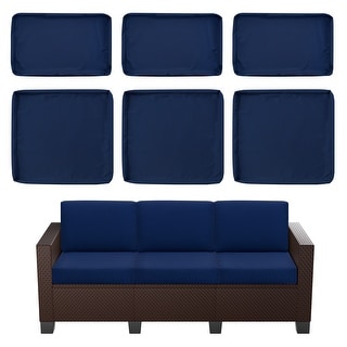 Sunbrella Cushions Replacement Outdoor Cushion Covers 4Pcs Patio