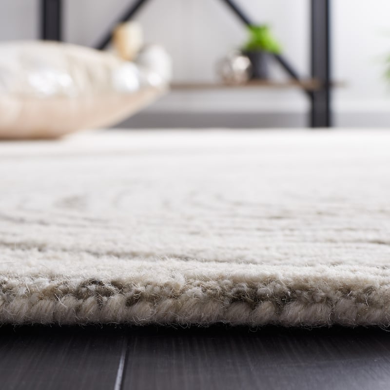 SAFAVIEH Handmade Abstract Petrea Modern Wool Rug