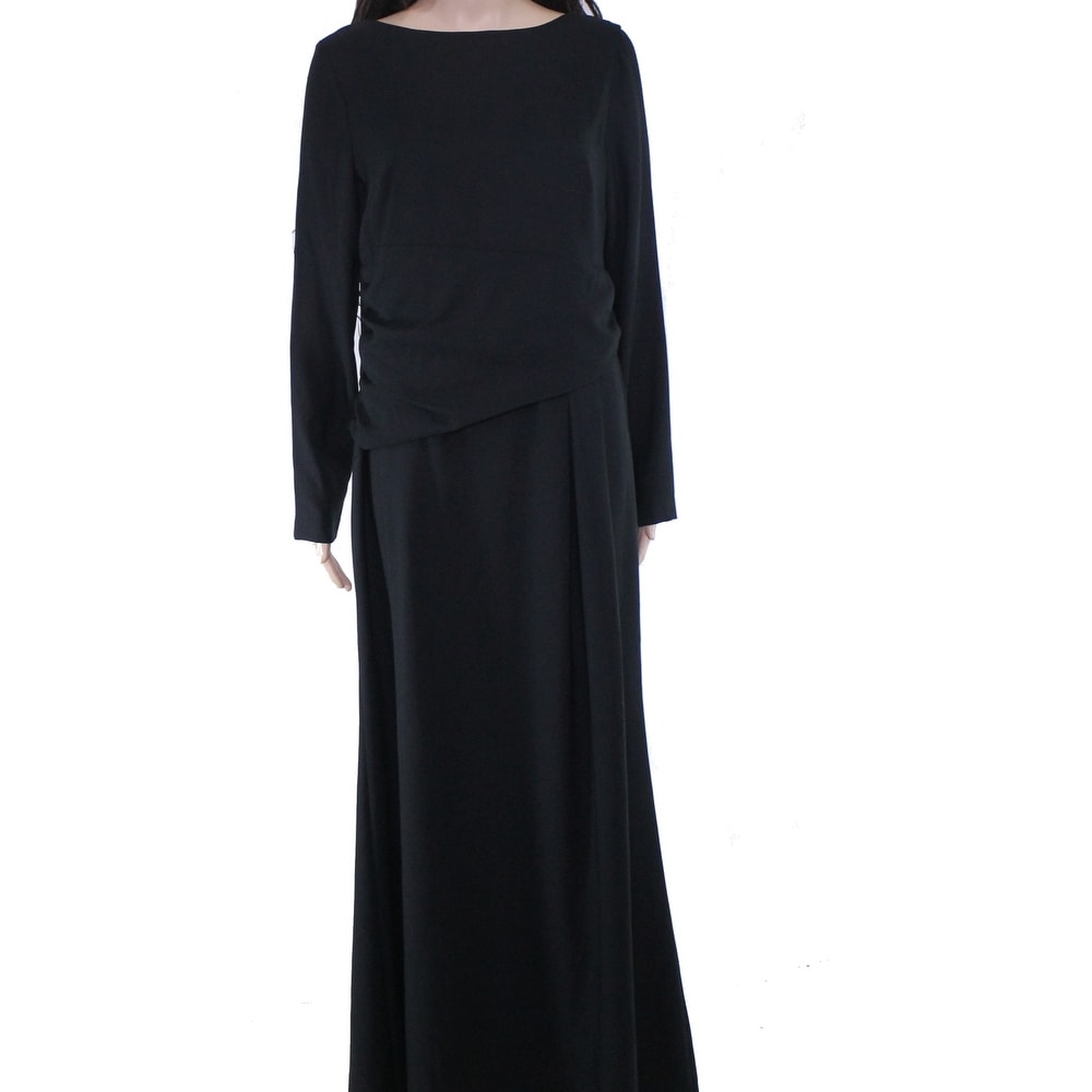 coast black velvet dress