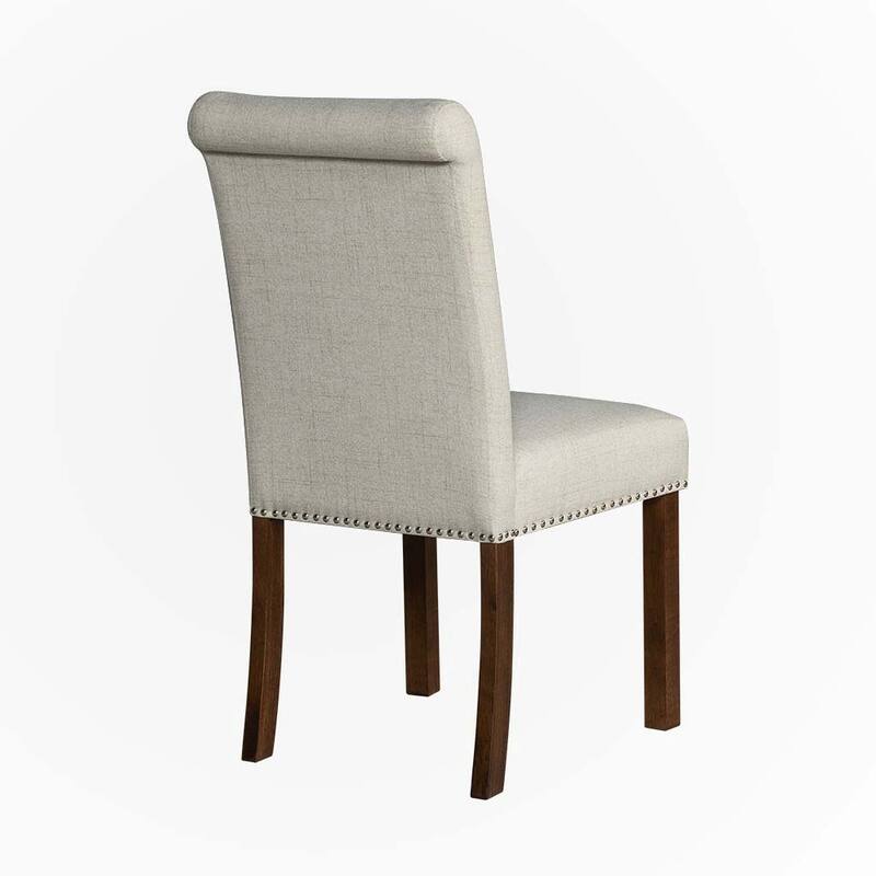 Dining Chair with Nailhead Trim Set of 2,only chairs