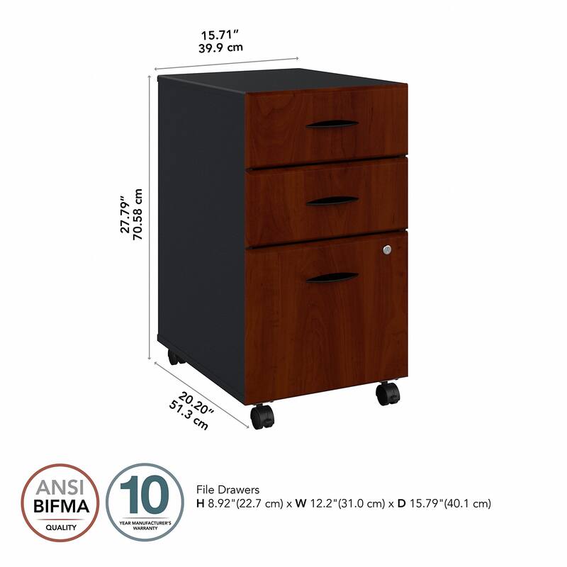 Series A Advantage Beech 3-drawer File