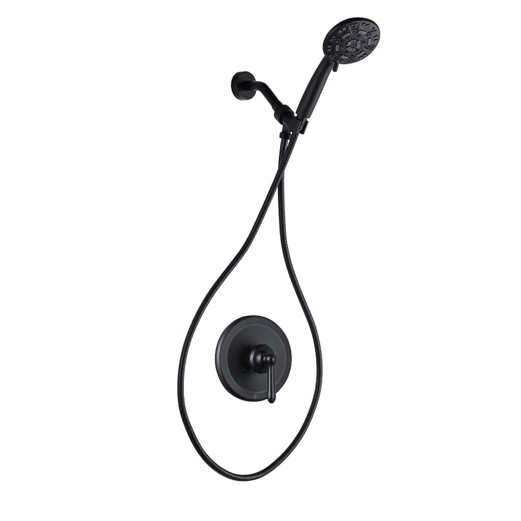 WOWOW Modern Style 4.7-Inch Multi-Function Shower Faucet Set