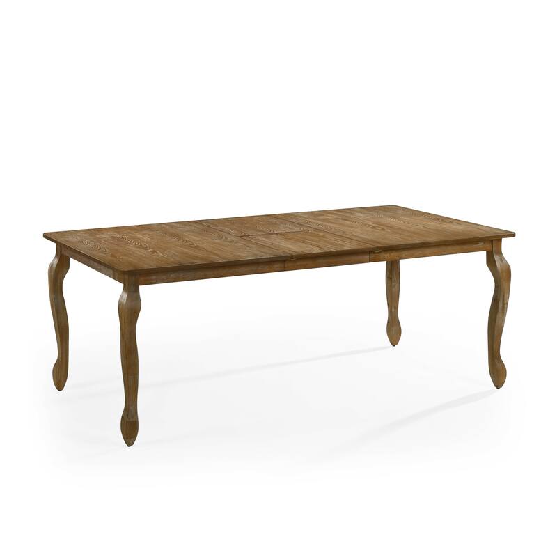 Regan Wood and Cane Upholstered Expandable 7 Piece Dining Set by Christopher Knight Home