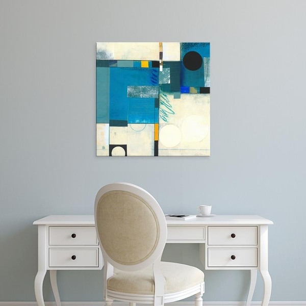 Easy Art Prints Deborah T. Colter's 'Calypso Blue I' Premium Canvas Art