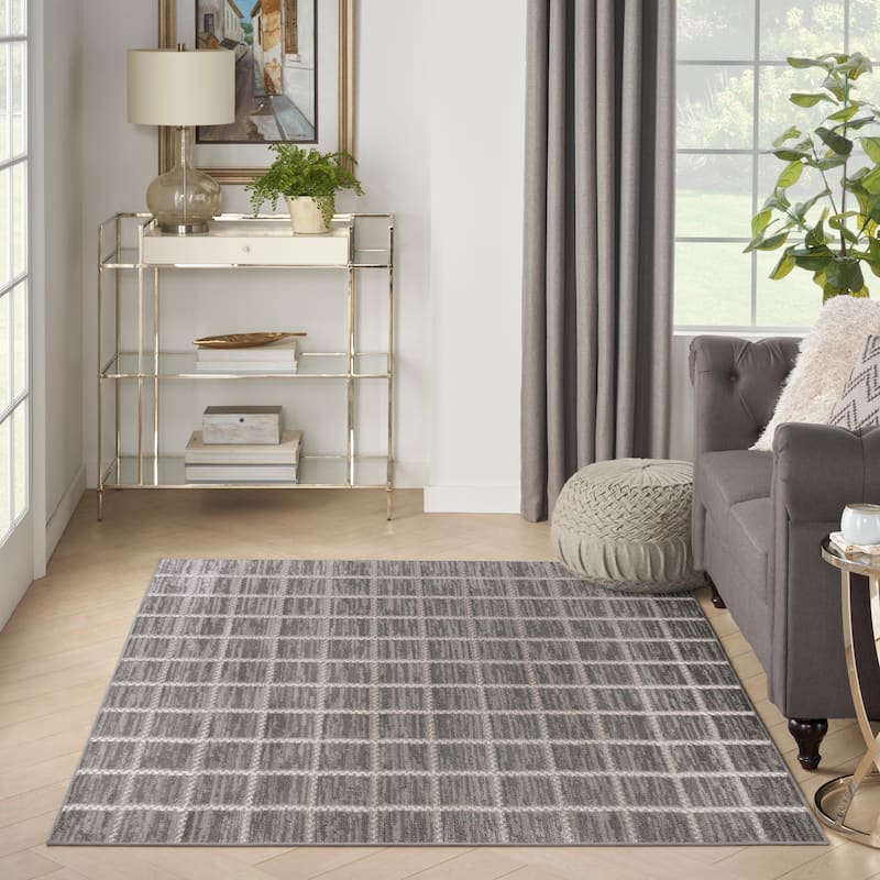 Nourison Serenity Home Indoor Geometric Area Rug