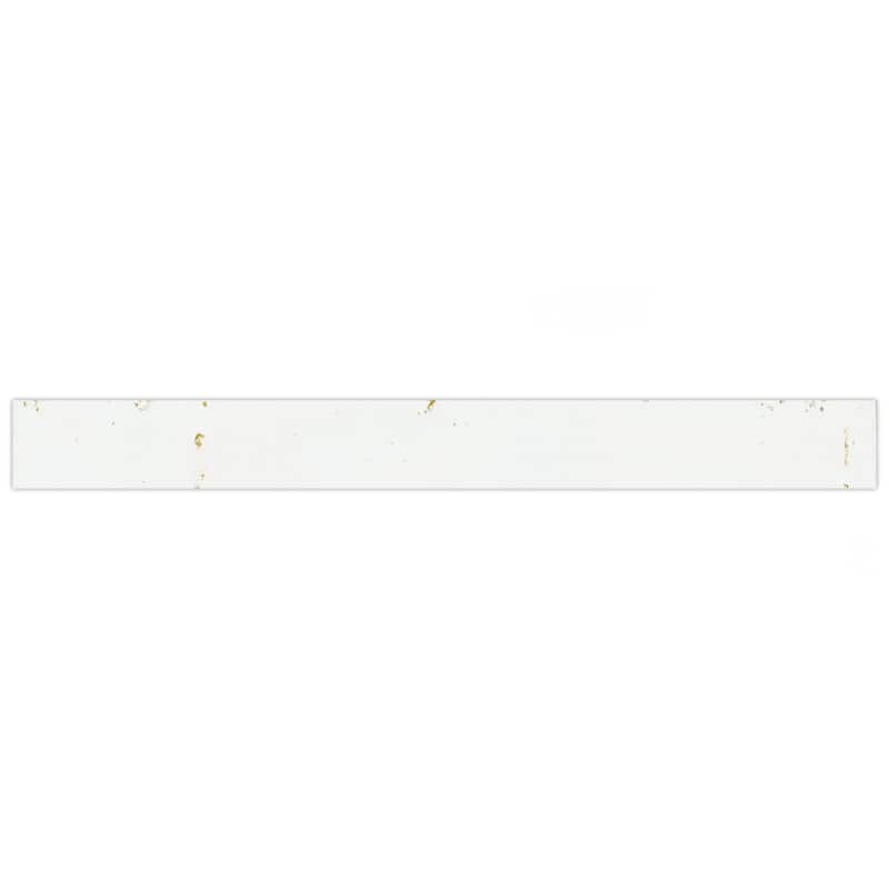 Merola Tile Phoenix White 1-7/8" x 17-3/4" Porcelain Floor and Wall Tile
