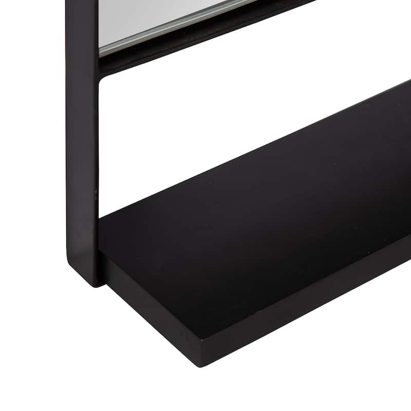 Kate and Laurel Chadwin Wall Mirror with Shelf