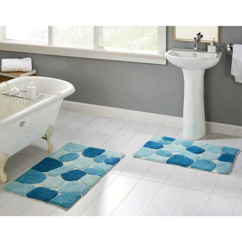 Chesapeake Pebbles 2pc Bath Rug Set
