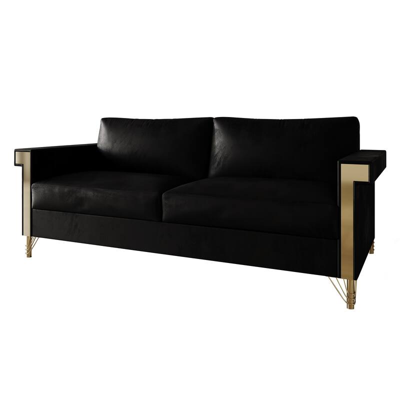 CraftPorch Luxurious Velvet Upholstered Sofa