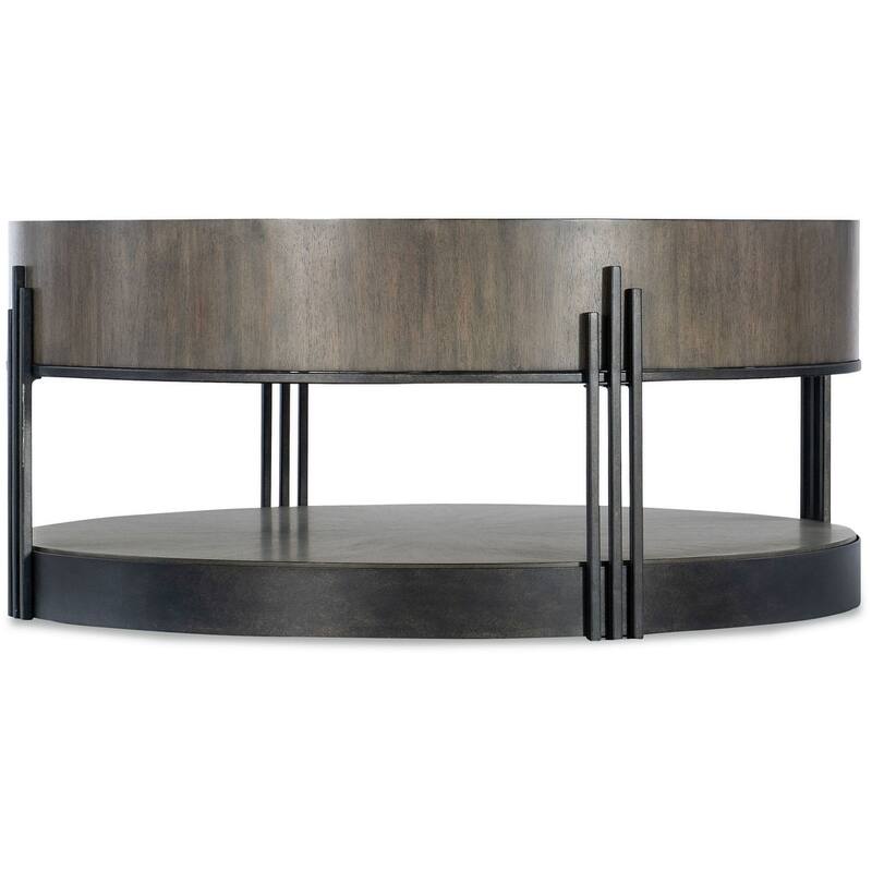 Hooker Furniture 7228-80167-85 Skyline 41" Wide Wood Top Acacia and - Dark Wood