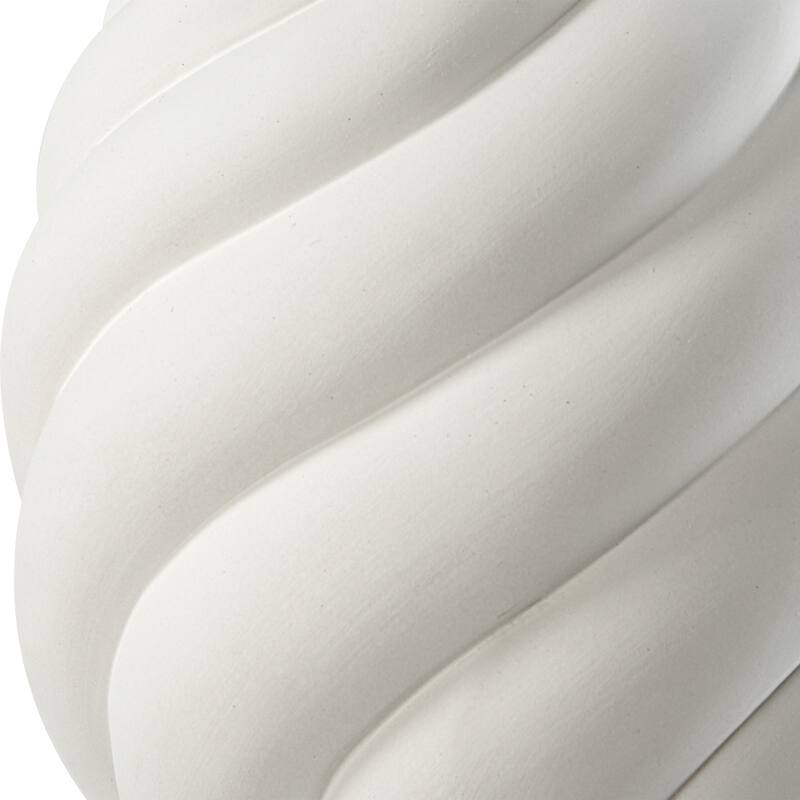 Twisted Swirl Table Lamp - 32" - White