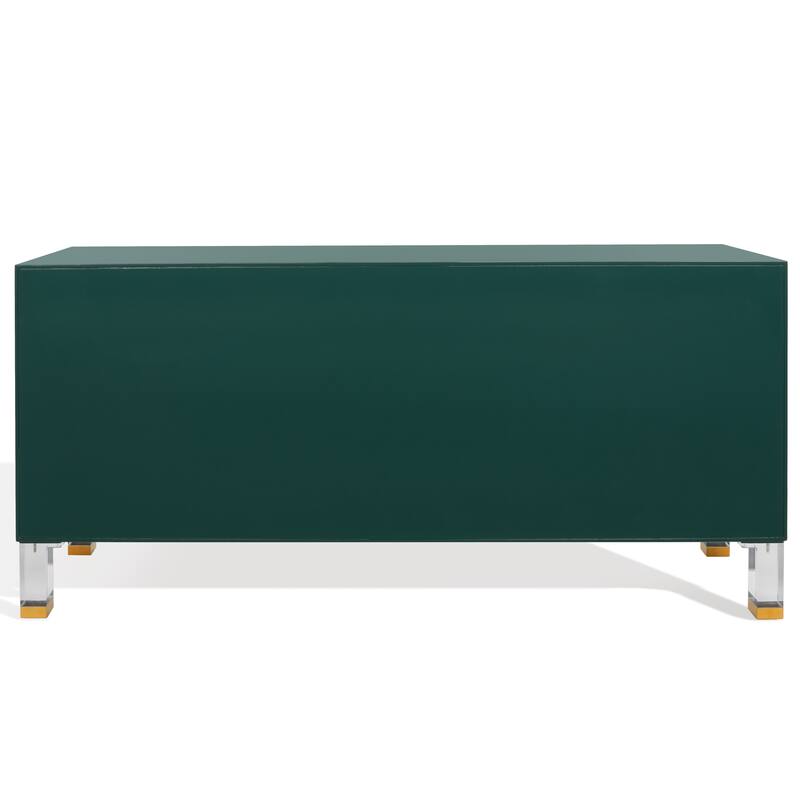 SAFAVIEH Home Saturn Wave Acrylic Sideboard - 64"W x 17"D x 30"H
